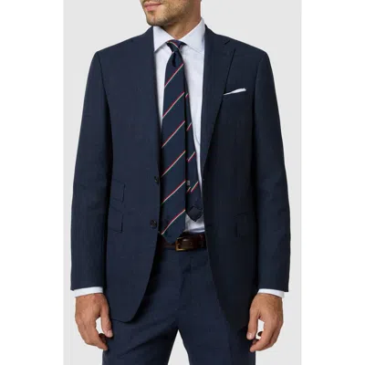 Sid Mashburn Kincaid No. 3 Wool Suit In Air Force Blue Hight Twist