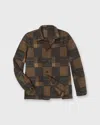 Sid Mashburn Checked Wool-flannel Overshirt In Multi
