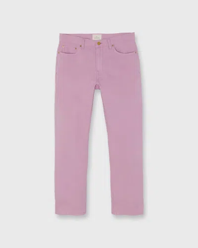Sid Mashburn Men's Slim Straight 5 Pocket Pants In Orchid In Pink