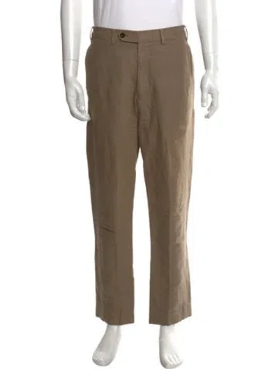 Pre-owned Sid Mashburn Pants In Brown