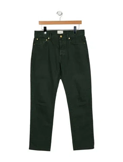 Pre-owned Sid Mashburn Skinny Jeans In Green