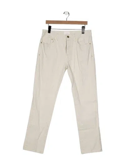 Pre-owned Sid Mashburn Slim Fit Jeans In Neutral