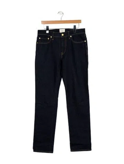 Pre-owned Sid Mashburn Straight-leg Jeans In Blue