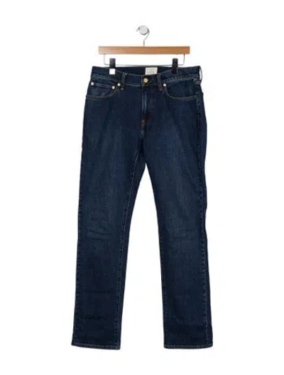 Pre-owned Sid Mashburn Straight-leg Jeans In Blue