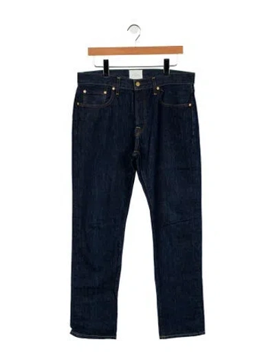 Pre-owned Sid Mashburn Straight-leg Jeans In Blue