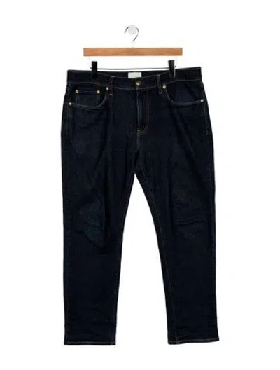 Pre-owned Sid Mashburn Straight-leg Jeans In Blue