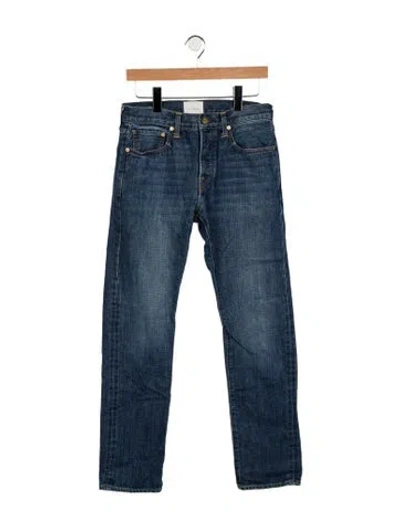 Pre-owned Sid Mashburn Straight-leg Jeans In Blue