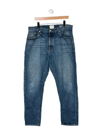 Pre-owned Sid Mashburn Straight-leg Jeans In Blue