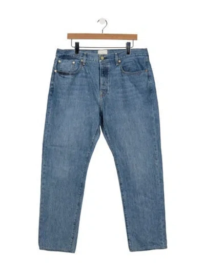 Pre-owned Sid Mashburn Straight-leg Jeans In Blue