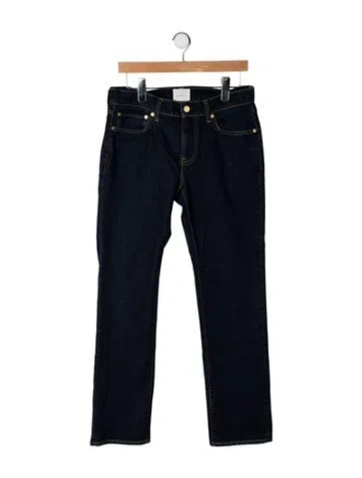 Pre-owned Sid Mashburn Straight-leg Jeans In Blue