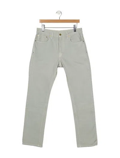 Pre-owned Sid Mashburn Straight-leg Jeans In Green
