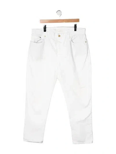 Pre-owned Sid Mashburn Straight-leg Jeans In Neutrals