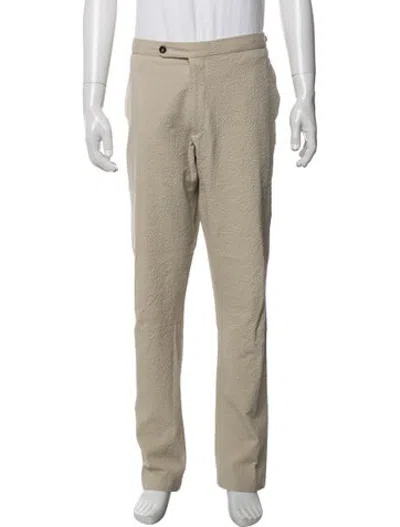 Pre-owned Sid Mashburn Tweed Pattern Pants In Neutrals