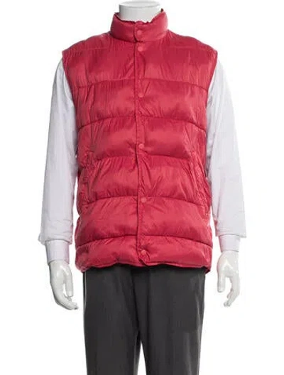 Pre-owned Sid Mashburn Vest In Red