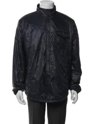Pre-owned Sid Mashburn Windbreaker In Blue