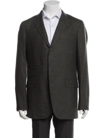 Pre-owned Sid Mashburn Wool Sport Coat W/ Tags In Brown