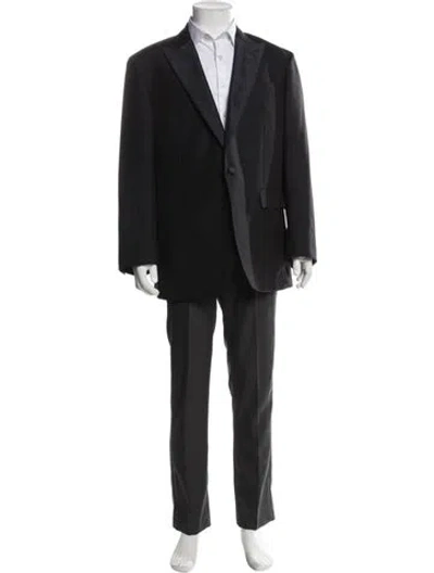 Pre-owned Sid Mashburn Wool Suit In Blue