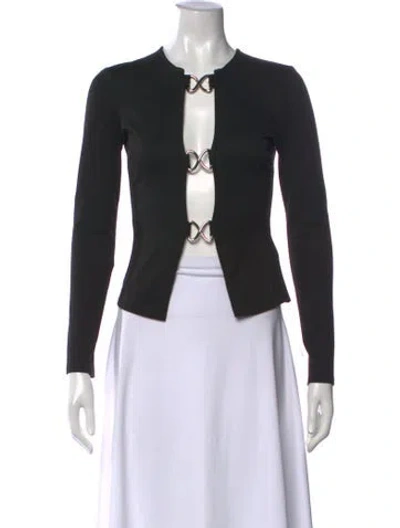 Pre-owned Sid Neigum Crew Neck Long Sleeve Top In Black