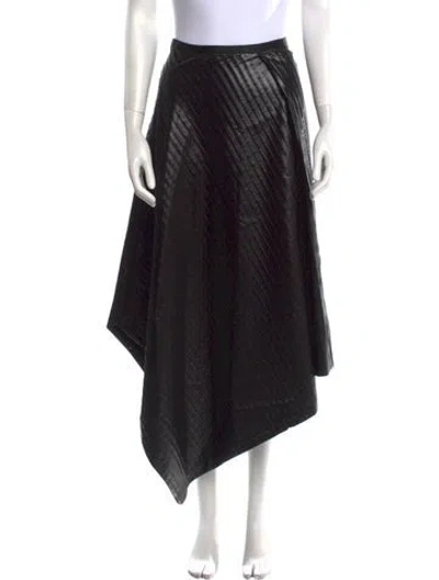 Pre-owned Sid Neigum Long Skirt In Black