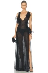 Sid Neigum Scribble Dress In Black