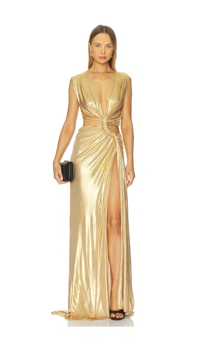 SID NEIGUM TRIPLE LOOP DRESS