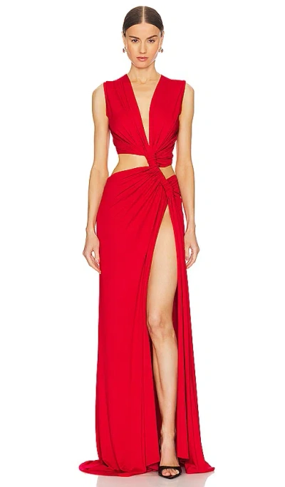 SID NEIGUM TRIPLE LOOP KNIT DRESS