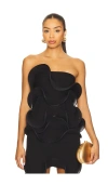 Sid Neigum Wave Tube Top In Black