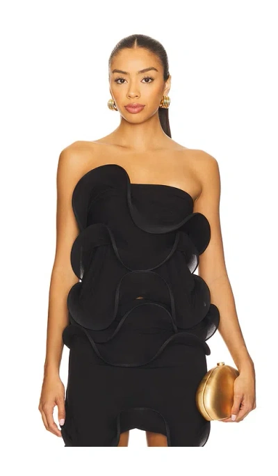 Sid Neigum Wave Tube Top In Black