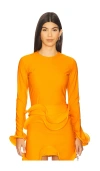 Sid Neigum For Fwrd Wave Tube Top In Orange