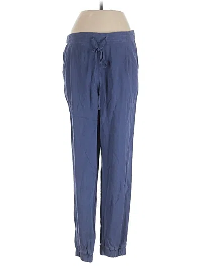 Pre-owned Side Stitch Casual Pants In Blue