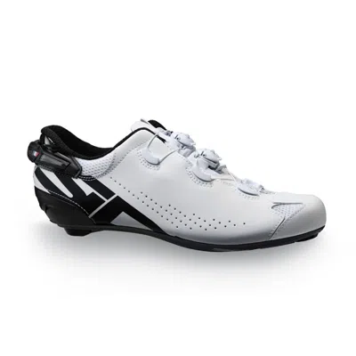 Sidi Shot 2s White Black Shoes