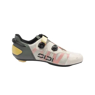 Sidi Wire 3 Shoes Sand/coral Fl In White