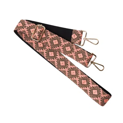 Sidney Byron Pink Ashley Crossbody Guitar Strap