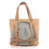 Sidney Byron Women's Brown Winter Suncatcher Dominique Tote And Pouch