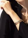 Sidney Garber 18k Rose Gold Rolling Bracelet In Multi