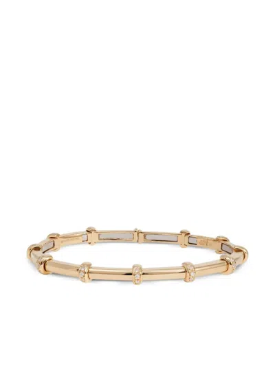 Sidney Garber 18k Yellow Gold Carly Diamond Bracelet