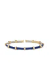 Sidney Garber 18k Yellow Gold Carly Diamond Bracelet In Multi