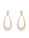 Sidney Garber 18k Yellow Gold Door Knocker Earrings In Multi