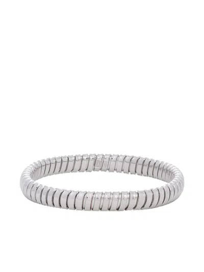 Sidney Garber 75th Anniversary Rolling Bracelet In Silver