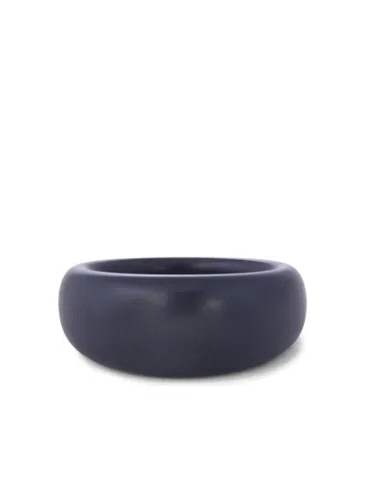 Sidney Garber Dome Ring In Black