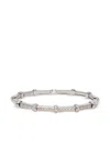 Sidney Garber Spring Diamond Bracelet In White