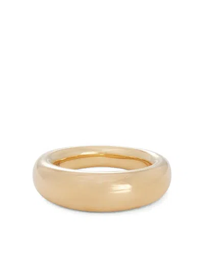 Sidney Garber Yellow Gold Dome Ring