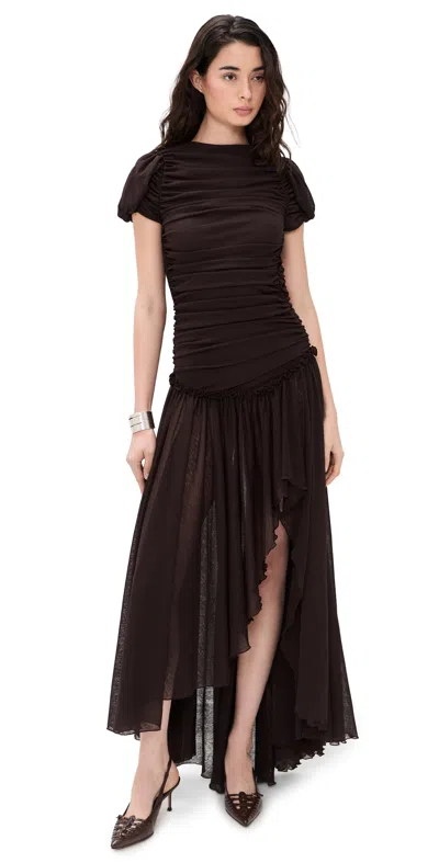Siedres Adeline Dress Brown