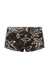 Siedres Afra Printed Mini Shorts
