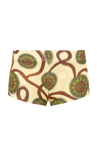 Siedres Afra Printed Mini Shorts In Print