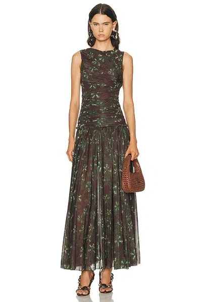 Siedres Alina Dress In Green