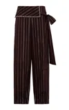 Siedres Blanche Wrap-style Pants