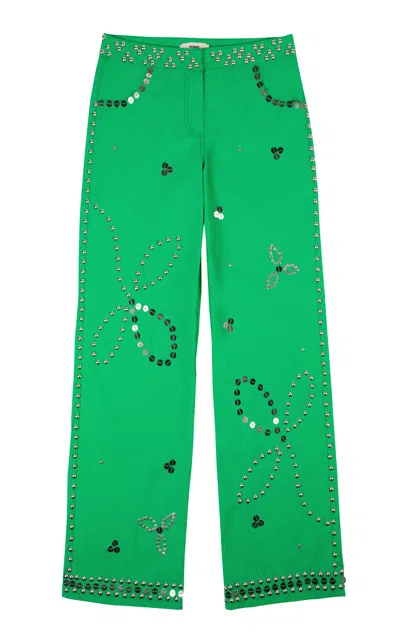 Siedres Siedrés Brity Pants In Green