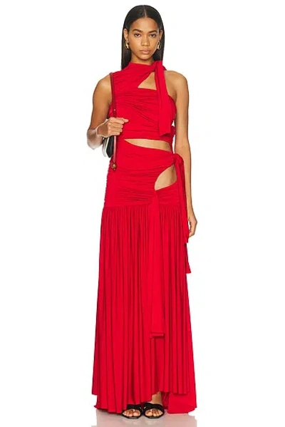 Siedres Camilla Dress In Red