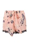 Siedres Cassy Satin Shorts